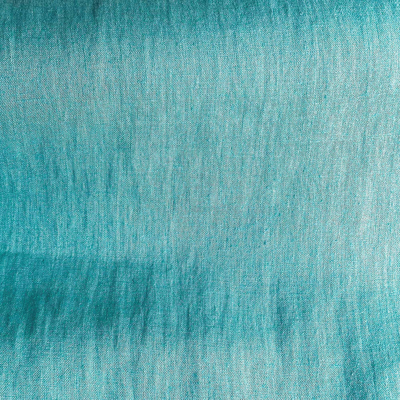 Linen fabric, petrol, width 145 cm, art. 3-327